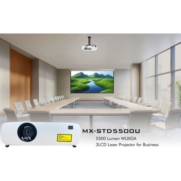 Standard Throw Laser Projector 5500 Lumens High Brightness