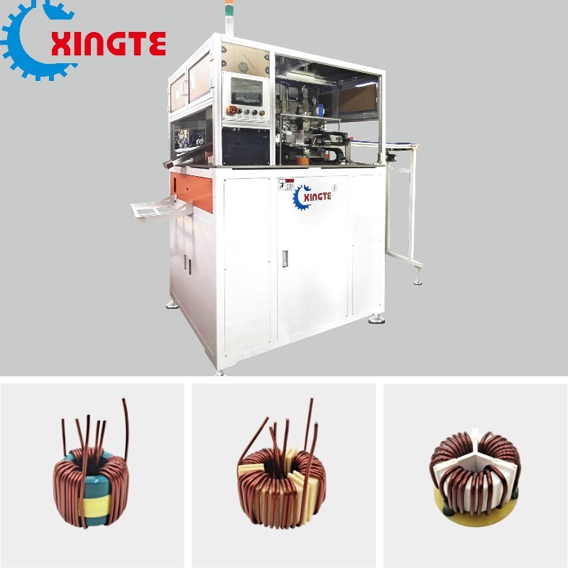 Quality High Efficiency Three Phase Choke Winding Machine Common Mode for sale