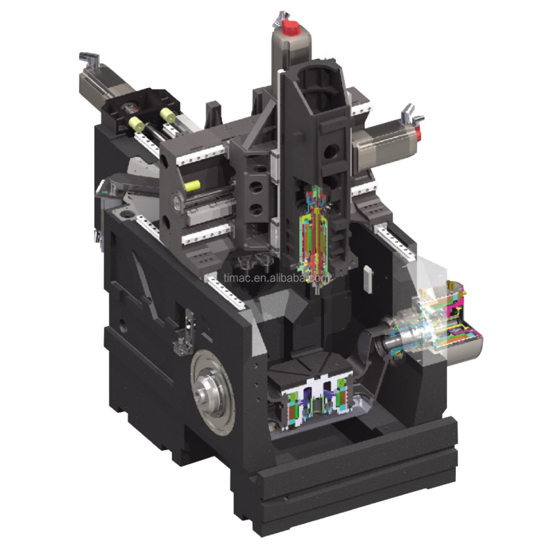 High Precision 5 Axis CNC Vertical Machining Center with 12 Tool Magazine Capacity