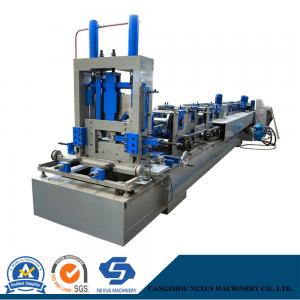 China                  C Z Purlin Shape Frame Roof Steel Purling Making Machine Automatic C Purling Roll Forming Machine              on sale
