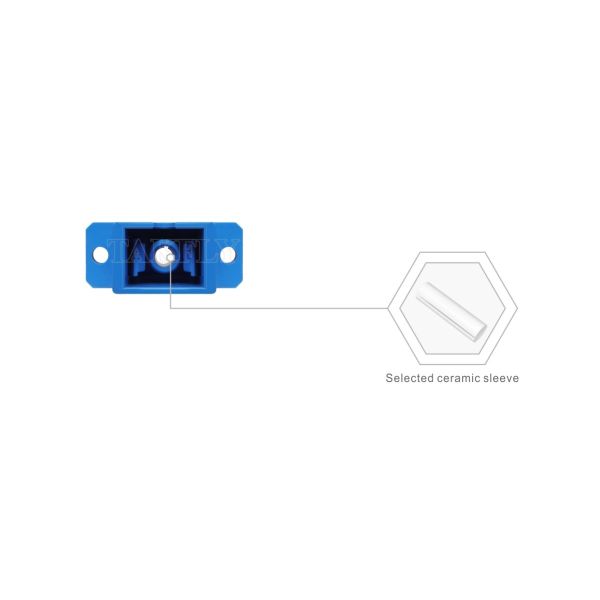 Customizable Fiber Optic Adapter Cable Coupler SC APC/UPC Simplex/Duplex for Data Center FTTH Multicore