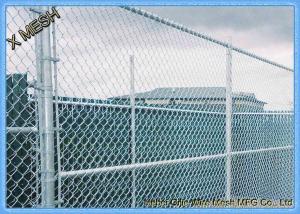 11.5 Ga (0.11) Us Standard Galvanized black chain link fence