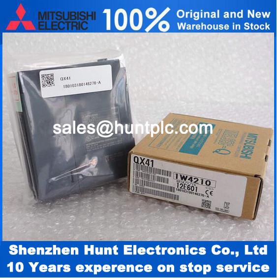 QX41 Mitsubishi Universal Q CPU module 32 point, 24 VDC input (4mA), sink type, 32 points/common