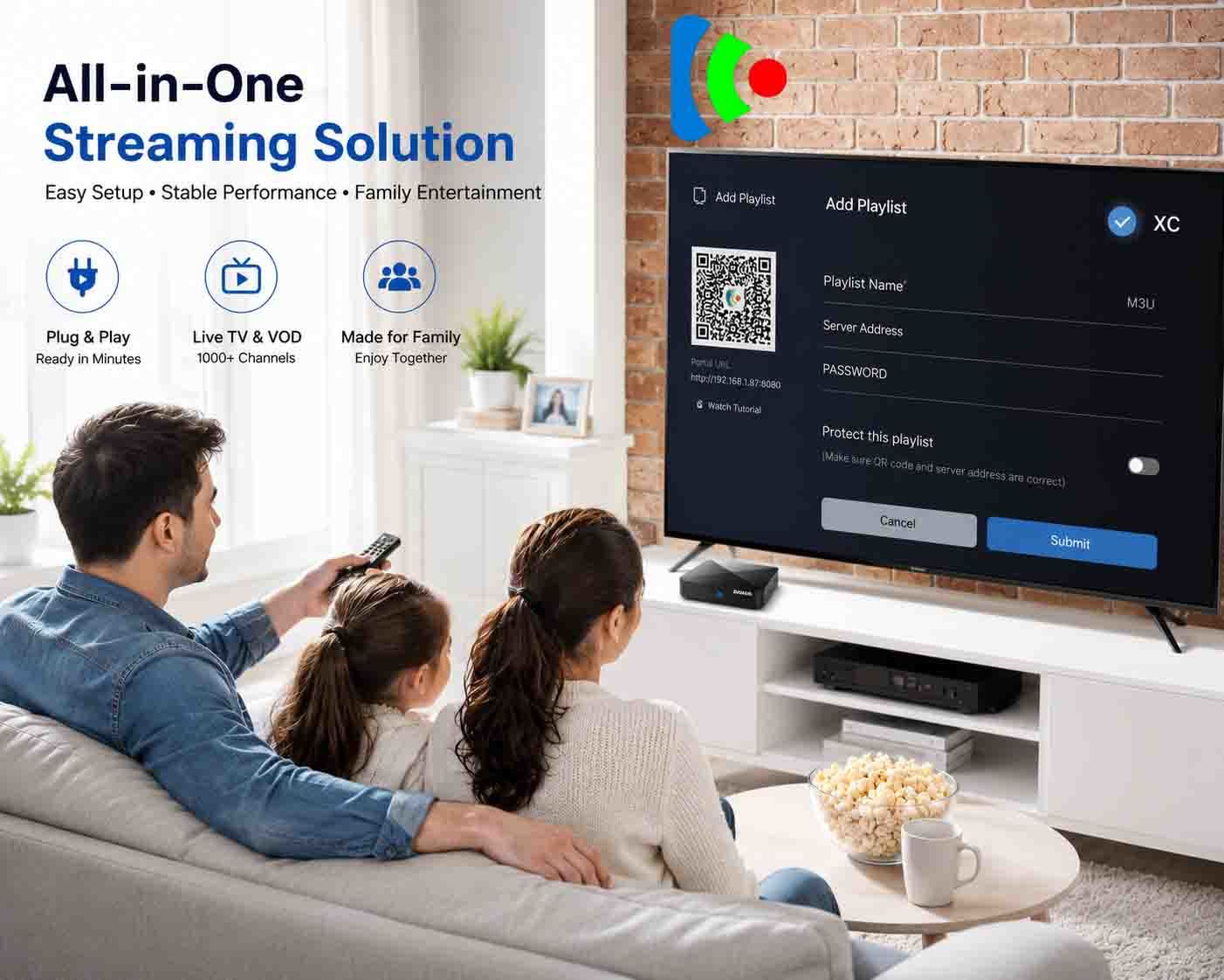Customized 8K Streaming Applications Smart TV Box For Global Distribution