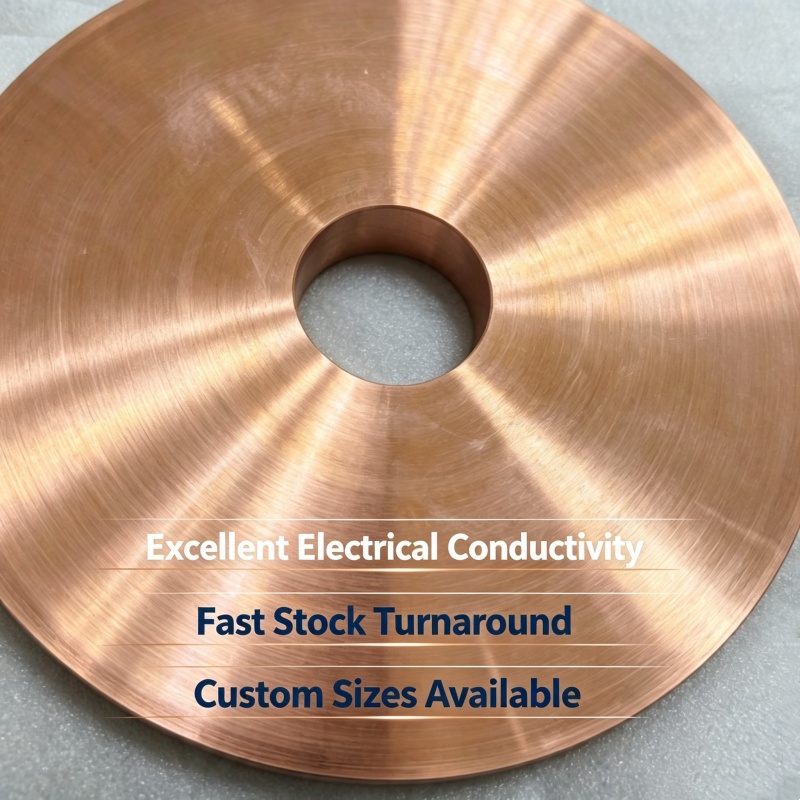 Customized CuCrZr Seam Welding Wheel Workblank