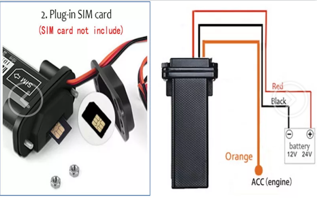 Waterproof Mini Size 4G GPS Tracker For Motorcycle Scooter 5M Accuracy