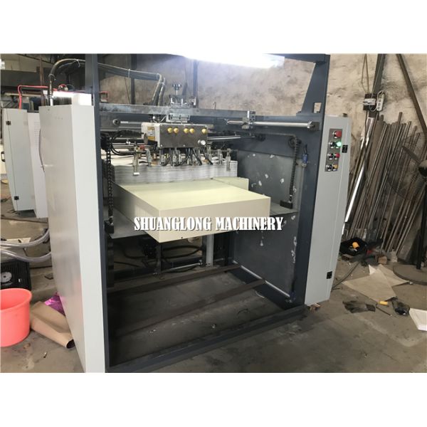 Calander Paper Embossing Machine with Automatic Feeding System SLYW-920