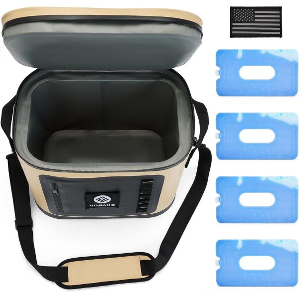 Multi Scenario Waterproof Cooler Bag Featuring Leak Proof TPU Construction 24 Hour Ice Retention and Comfortable Adjustable Straps for Versatile