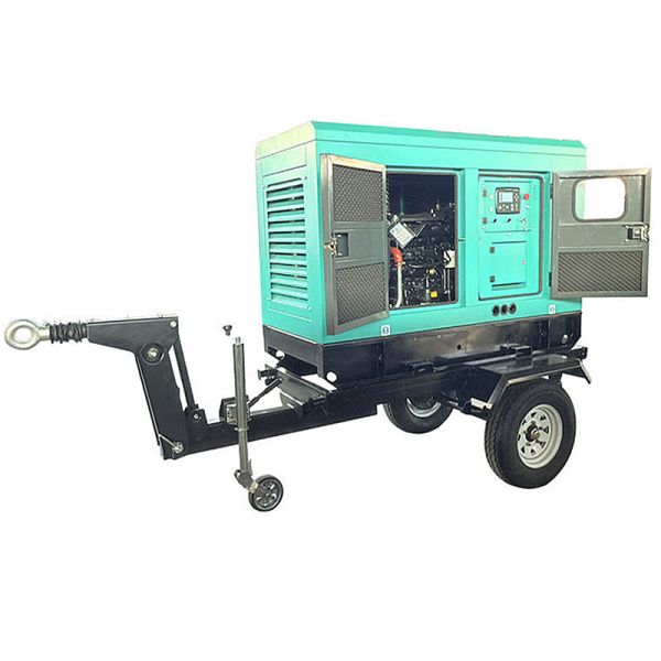 Diesel Engine Generator Set Rated Current 3.6A-3600A Construction Sites Trailer Mobile Silent Generator Diesel