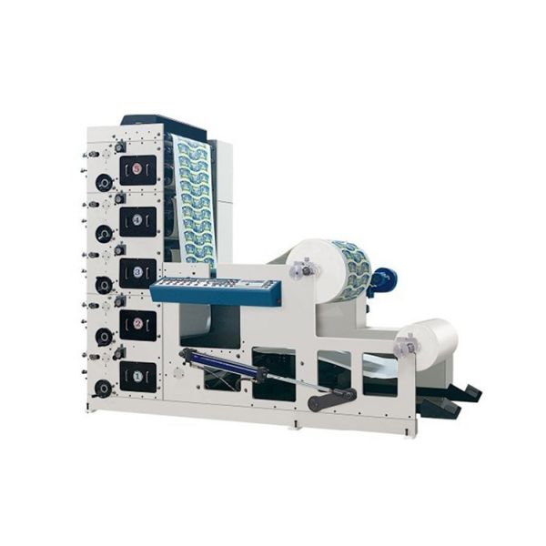 Automatic Flexographic Printers Plastic Manufacturing Machine Flexo Printing 4 Color