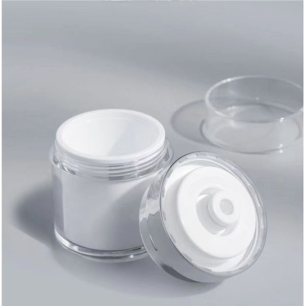 Customizable Design Refillable Airless Pump Bottle in 15/30/50/100ml Sizes for Skincare and Cosmetics
