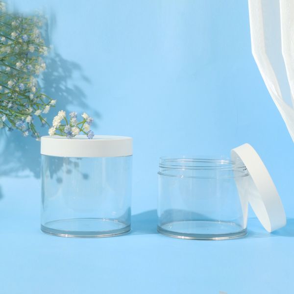 Biodegradable 10-250ml Eco Friendly Plastic Cosmetic Packaging Container Face Cream Jars