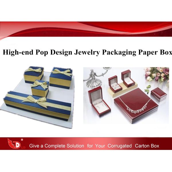 High-end Pop Design Jewelry Packaging Paper Box