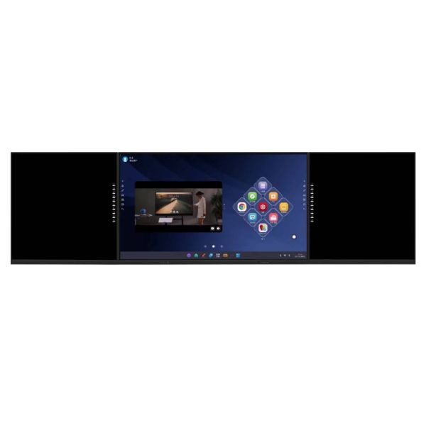 Interactive Intelligent Blackboard Android IR Touch Optional White/green/black and Chalk Writing Board Meeting Software Support