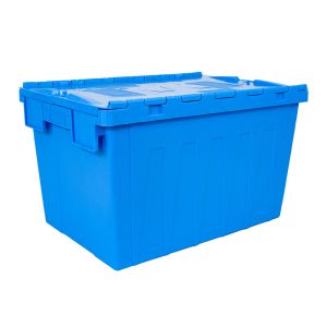 Warehouse Distribution Container Stackable Plastic Moving Crate with Customized
