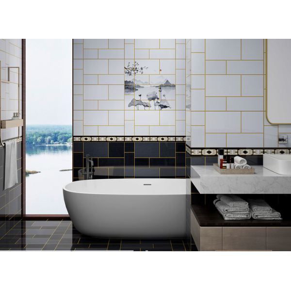 30x60cm Wear-Resistant Glazed Ceramic Wall Tile for Hotels