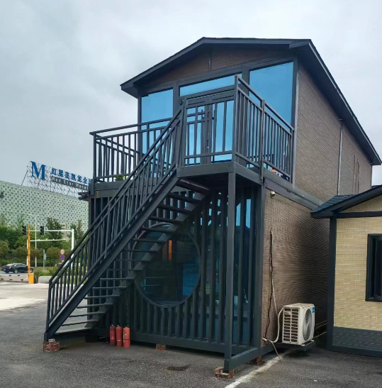 20ft Modern Practical Expandable Rectangle Container Office Breathable Sandwich Panel Steel for House Use