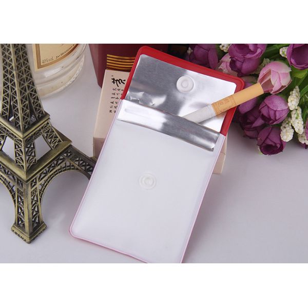 Custom PVC Portable Cigarette Ashtray Outside Foldable