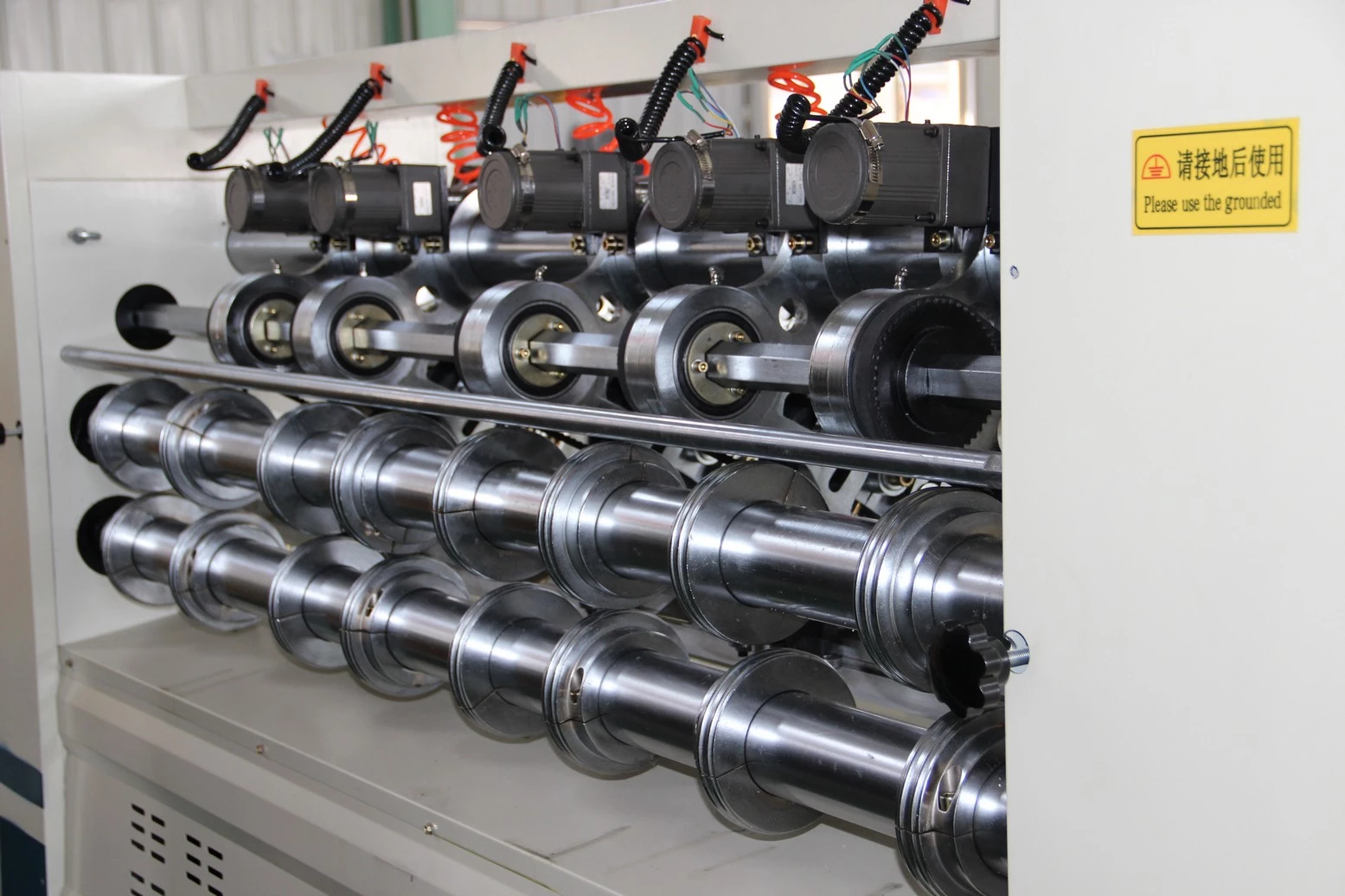 Semi Automatic Cardboard Box Printing Machine , Flexo Printing Machine For Carton