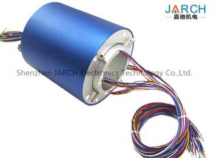 Quality Continuous rotation Thermocouple Slip Ring for routing hydraulic or pneumatic lines for sale