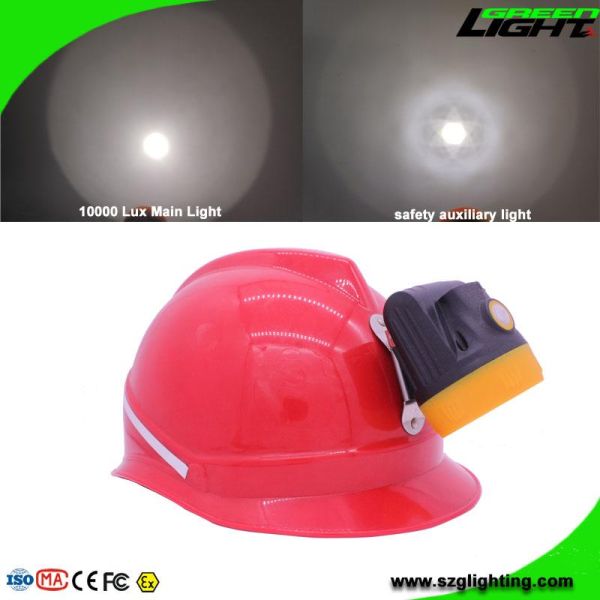 143lum 300mA Cordless LED Mining Light 18650 Lithium Waterproof Cap Lamp