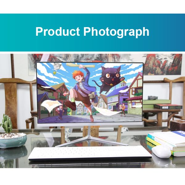 23.8 Inch HD Screen Monoblock AIO Desktop Computer I3 I5 I7 optional