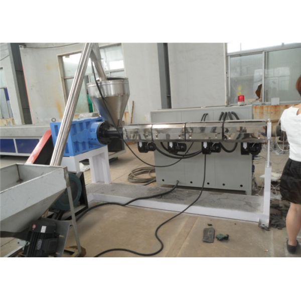 7.5kw Fully Automatic Plastic Pipe Single Screw Extruder