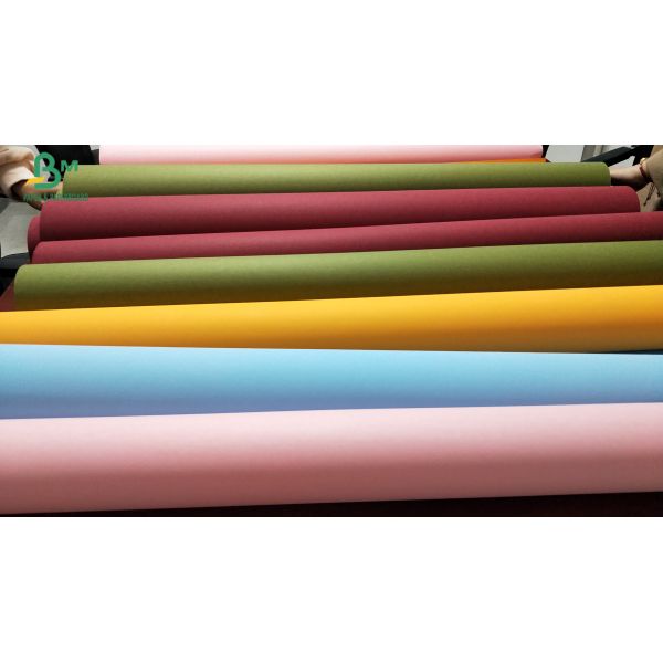Anti - Tear Washable Kraft Paper Fabric For Making Cloth Label Multicolor