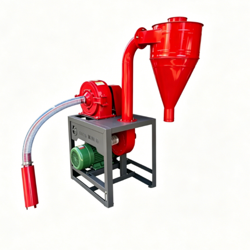 Self Priming Crusher Grinder Automatic Feeding Efficient Grinding Feed Processing Equipment