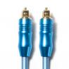 Toslink Digital Optical Audio Cable OD5.0 Blue Plated Aluminum Shell For Amplifier Soundbar 1.5M 3M 5M for sale