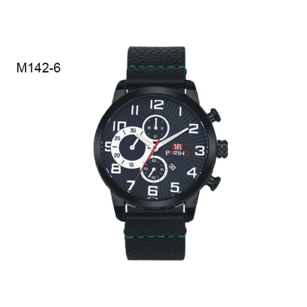 Hardlex Glass Quartz Wrist Watch Pointer Dial Day Month Display
