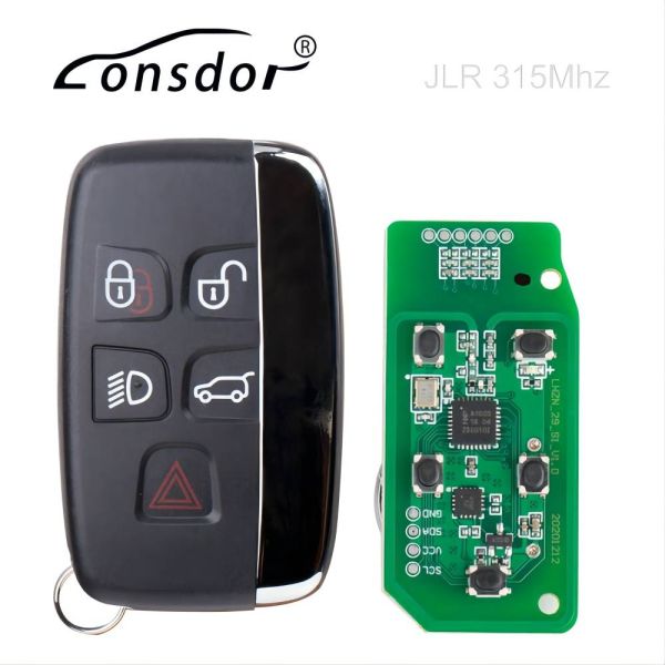 Lonsdor Specific Smart Key For 2015-2018 Land Rover Jaguar 5 Buttons 315MHz/433MHz