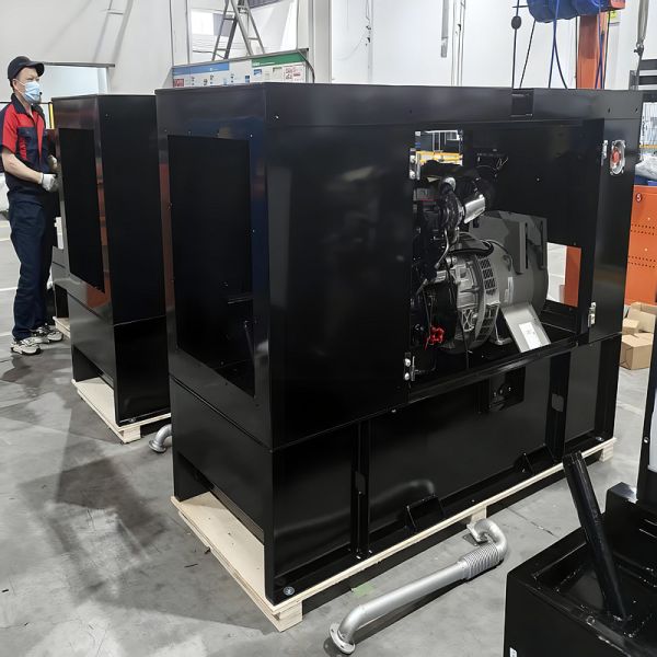 Weatherproof Diesel Engine Power Generator Set With ATS Integration Data Center Silent Generator Diesel
