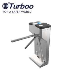 Quality Automatic Security Tripod Turnstile Gate Supermarket RFID System Drop Arm Turnstile Gate for sale