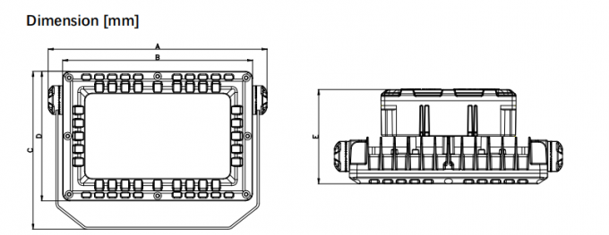 Hazardous Area Explosion Proof Led Flood Light 100w Ip65 0