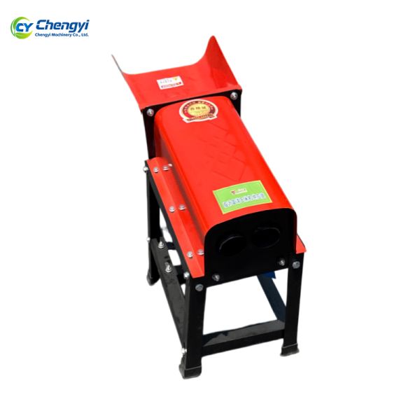 Durable Alloy Double Drum Corn Thresher Fast Kernel Stripper Device