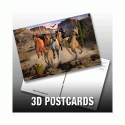 China PLASTIC LENTICULAR custom lenticular holographic postcards two images pp pet 3d changing post card printing services on sale