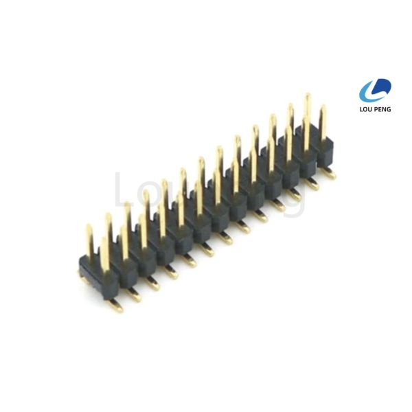 2 To 40 Pins Pin Header Connector Offering 260C Processing Temperature for 10 Seconds and 1000M Ohms Min Insulation Resistance Providing Stable