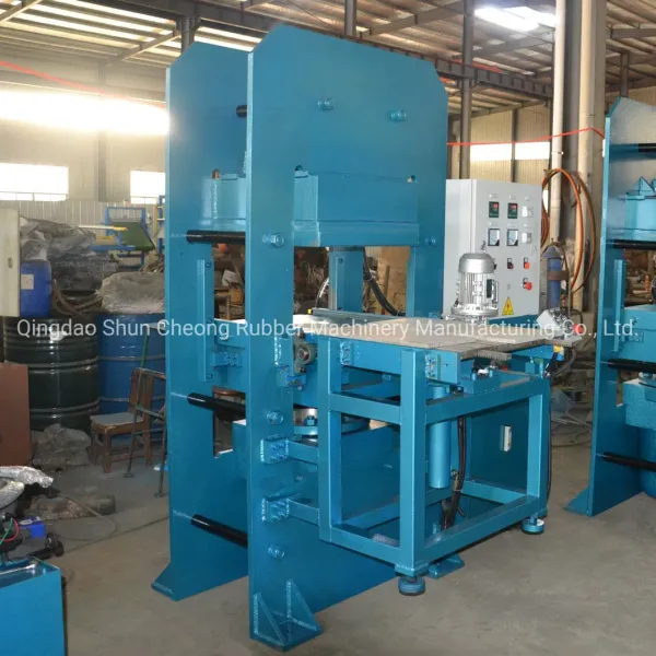 PLC Control Rubber Vulcanizing Press Machine for Rubber Gasket Production