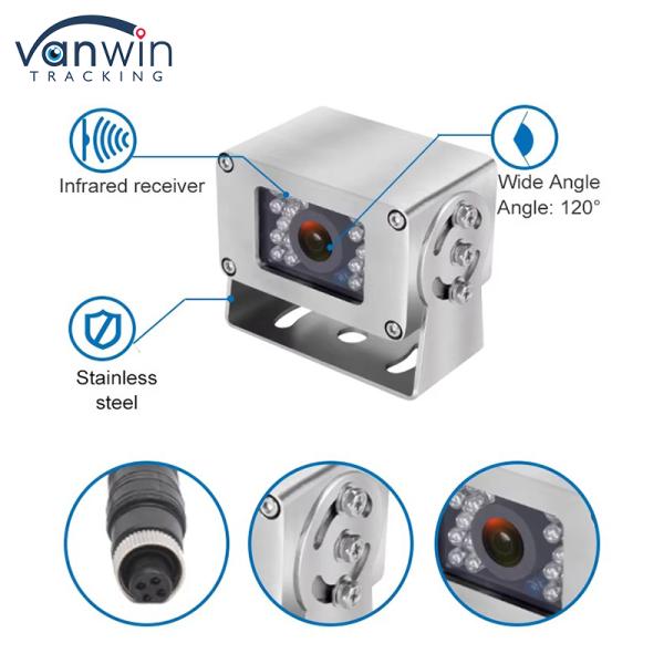 Explosion Proof Camera Stainless Steel IP68 Waterproof Truck Camera Suitable