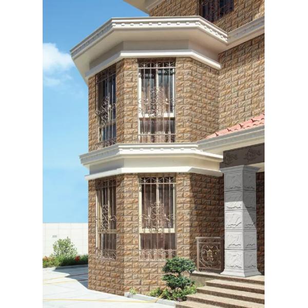 Grade AAA Outdoor Stone Cladding Tiles 100x280mm Beige White Cherry