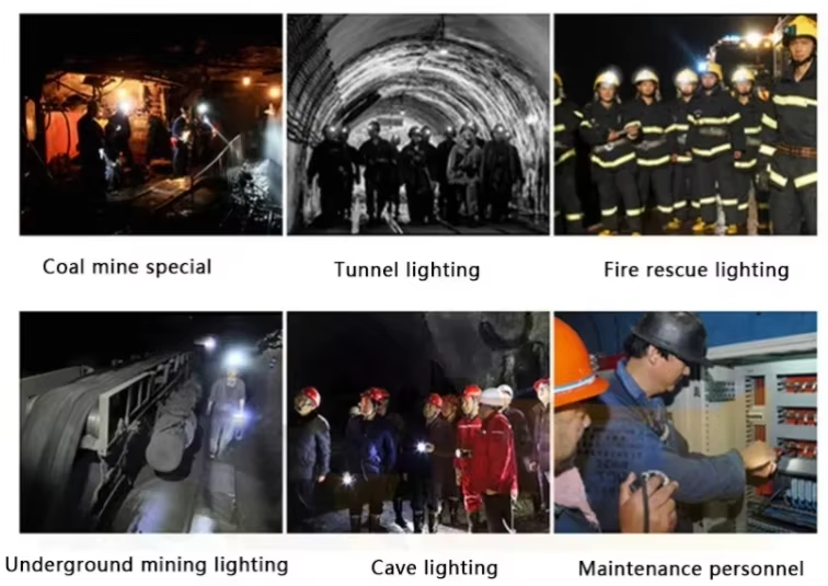 LED Mining Lamps Lightweight Durable Design with Explosion Proof and Waterproof Features Suitable for in Hazardous Mining Environments