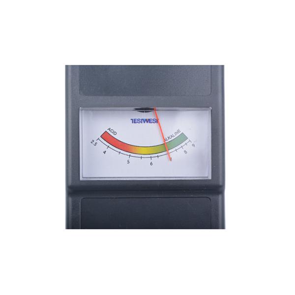 Farm Electronic Soil Ph Tester , Black Soil Analyzer Meter With 16cm Length Probe