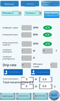 TMP-10S/TMP-20S (Multi-Point Pressure & Center Pressure) Fully Automatic Metallographic Grinding And Polishing Machine