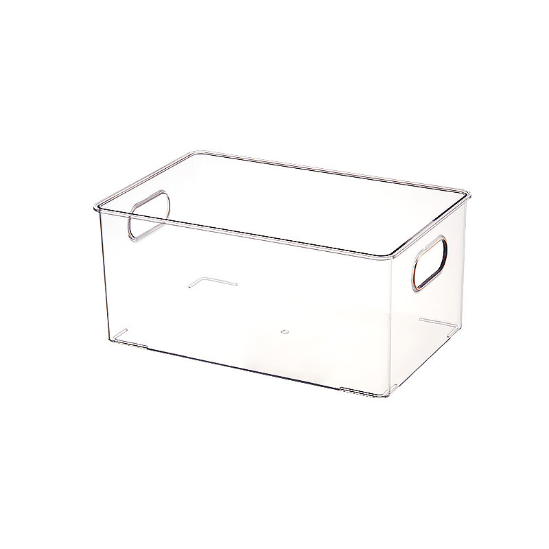Large Capacity Multi-functional Transparent Acrylic Storage Box Without Lid for Bathroom Kitchen Office Wardrobe Organization