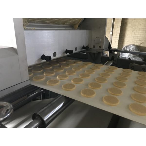 Multifunctional 100kg/h Cookie Making Machine Wire Cut Cookie Depositor