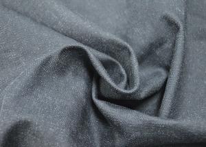 China Black Stone Washed Woven Cotton Canvas Excellent Softness And Flexibility on sale