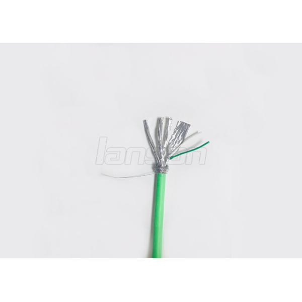 LSZH Jacket Cat7 SFTP Cable PVC PE 305m/ Roll Copper Wire ANATEL