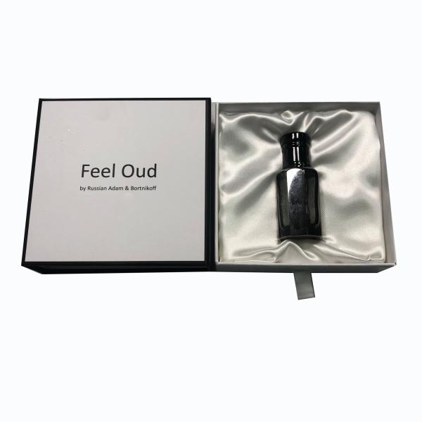 Embossing Printing Rigid Cardboard Boxes Pink Luxury Perfume Box Packaging