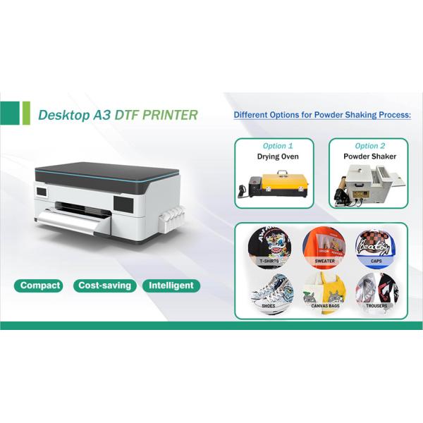 30cm Impresora MIni DTF Print Digital Printing Machine XP600 Inkjet DTF Printer